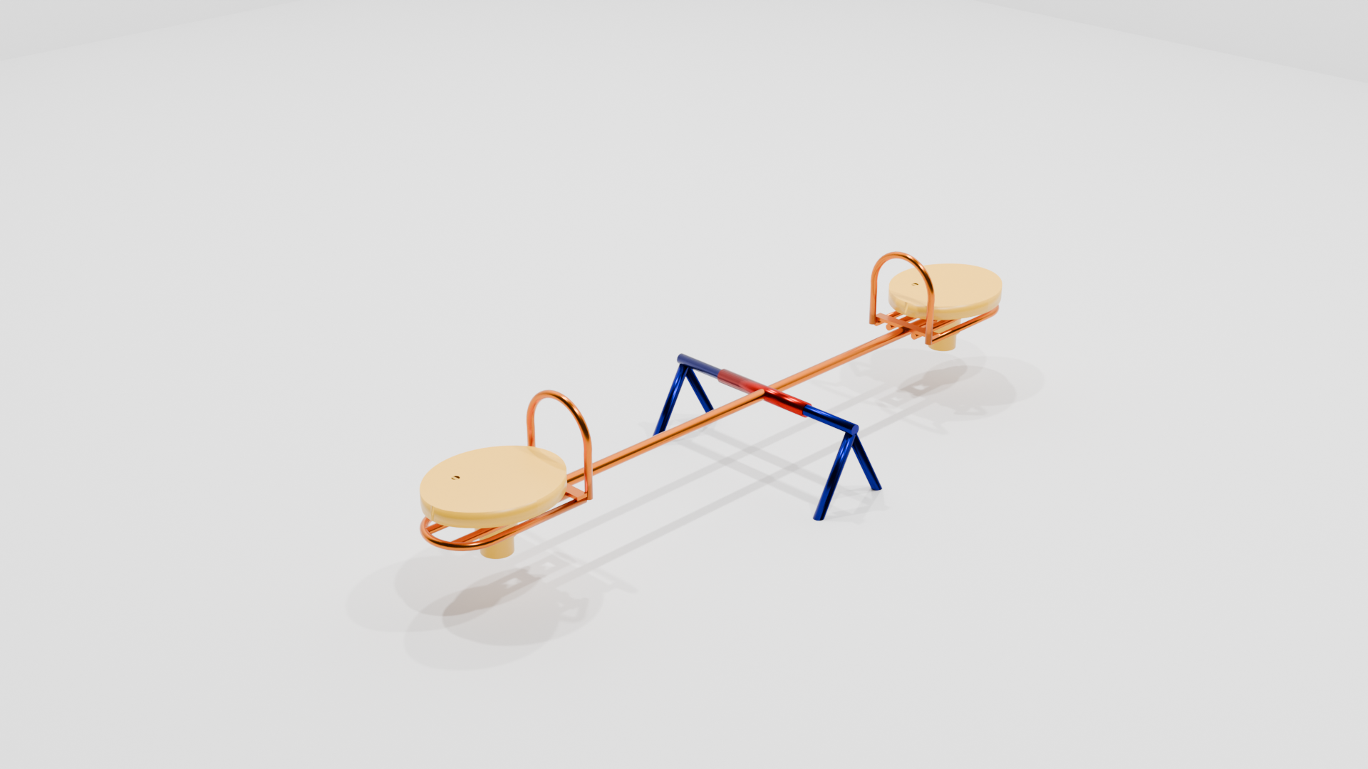 1011 GANGORRA COM ASSENTO ROTOMOLDADO 2 LUGARES