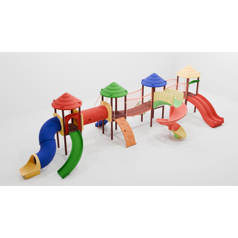 PLAYGROUND MULTICOR TIPO IV