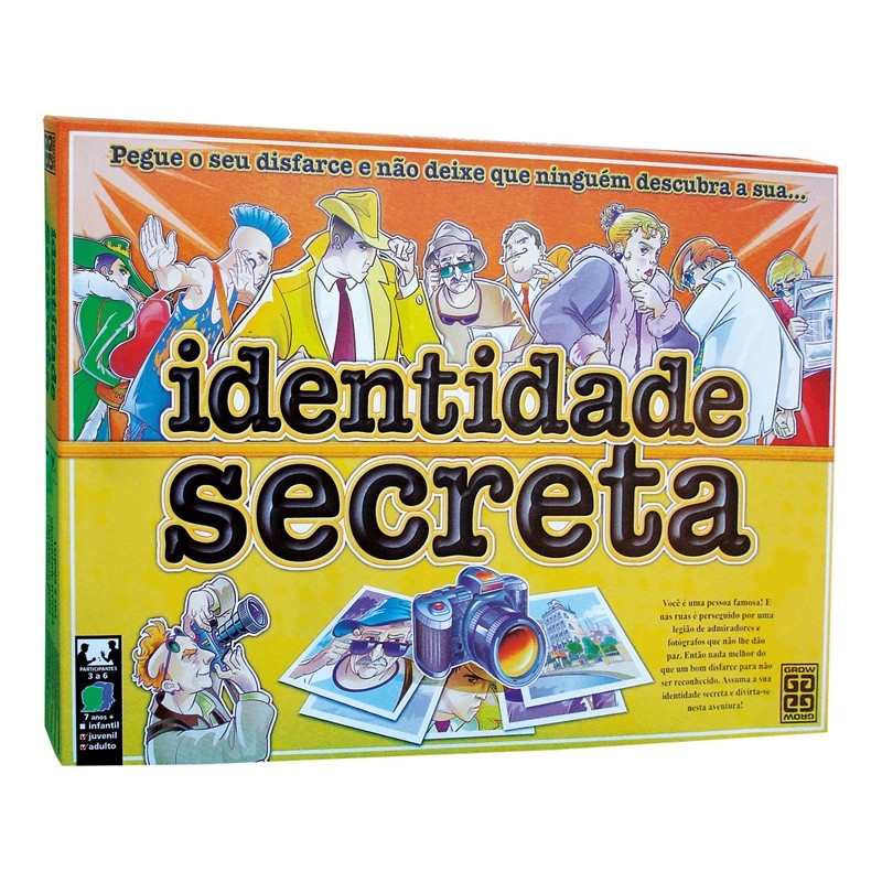 Jogo Identidade Secreta 