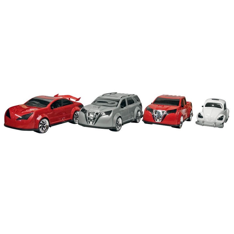 Kit Super Carros c/ 4 peças 