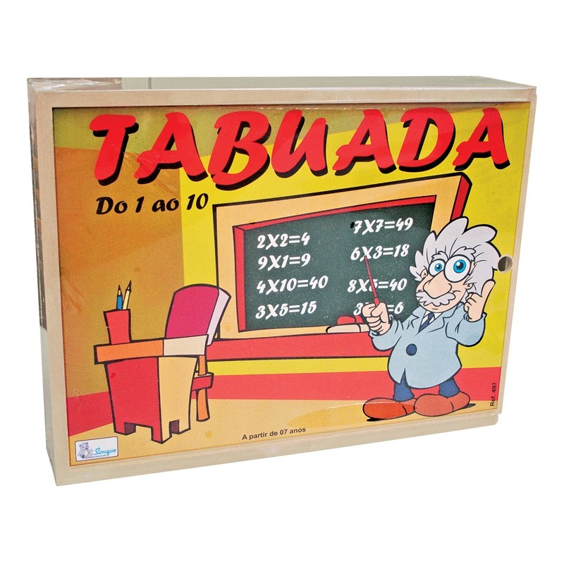 Tabuada 1 ao 10 