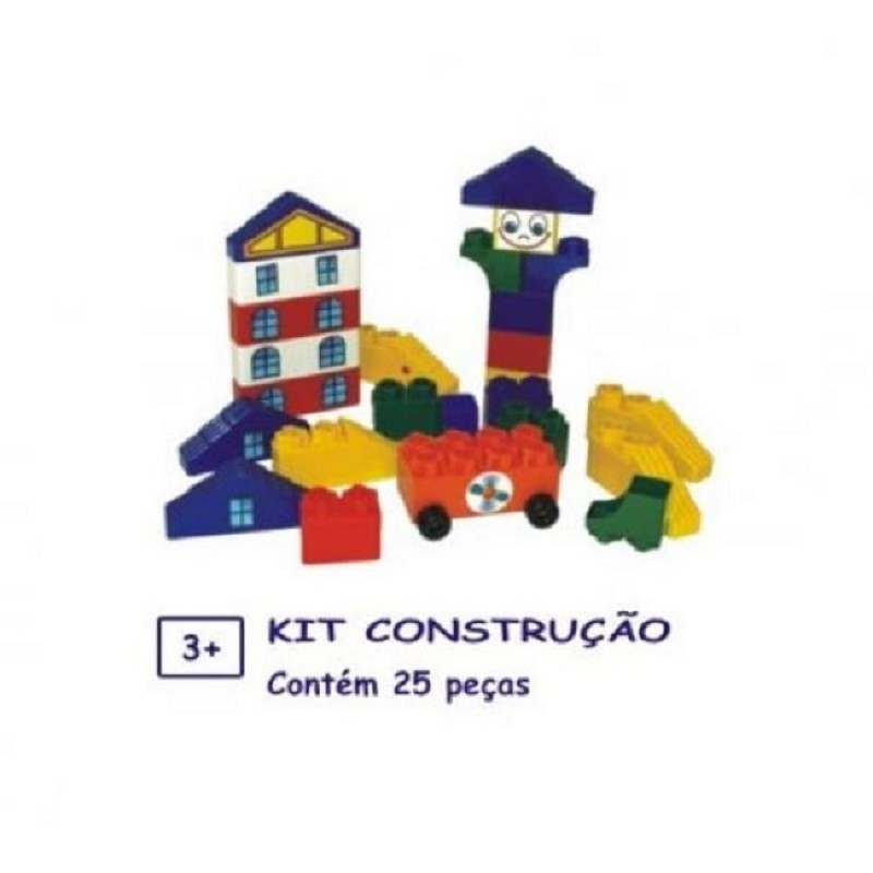 SACOLÃO BIG CONSTRUÇÃO COM 25 PEÇAS